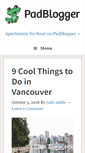 Mobile Screenshot of blog.padmapper.com